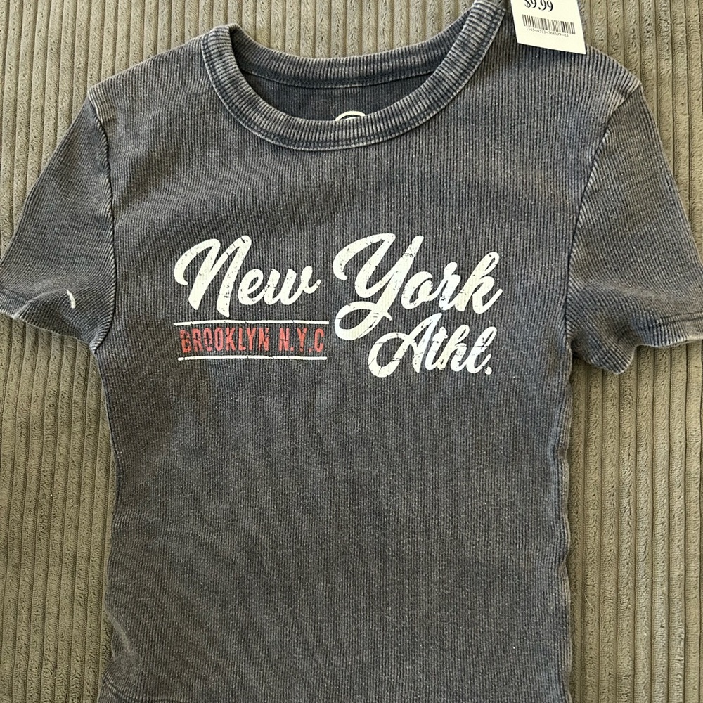 Kids Gray Graphic Tee